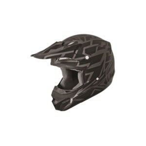 Capacete Fly Kinetic Block Out Preto Fosco - 60