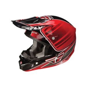 Capacete Fly Kinetic Pro Andrew Preto Vermelho - 61/62