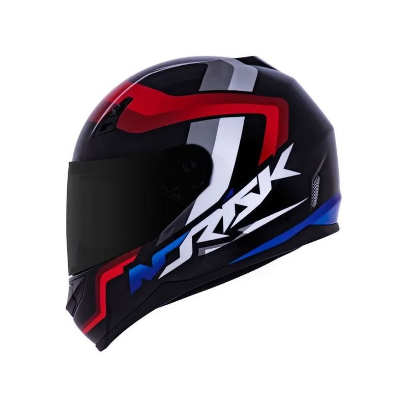 Capacete Norisk FF391 Void Preto Vermelho Azul