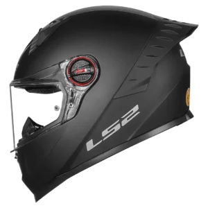 Capacete Ls2 Classic Pro Ff358 Esportivo Preto Fosco Tamanho 58